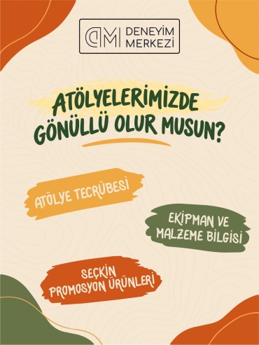 Deneyim Merkezi Gönüllü Ekibine Katıl!